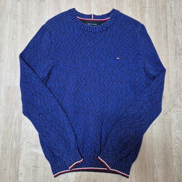 타미힐피거 미니플래그 베이직 니트 