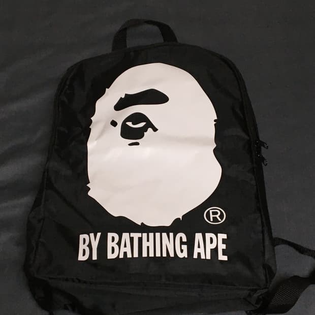 베이프 빅사루 잡지부록 나일론 백팩