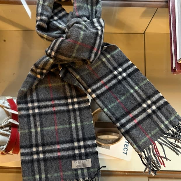 버버리 캐시미어 머플러