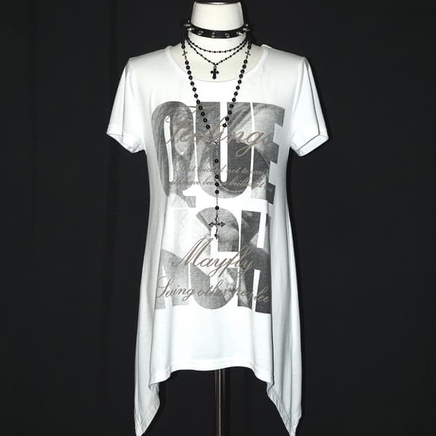 y2k unbalance lettering t 