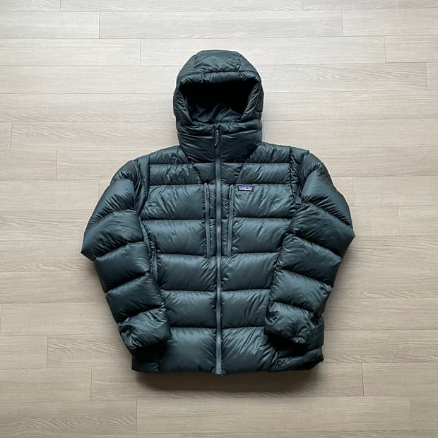 23 파타고니아 피츠로이 누보 그린 다운 자켓