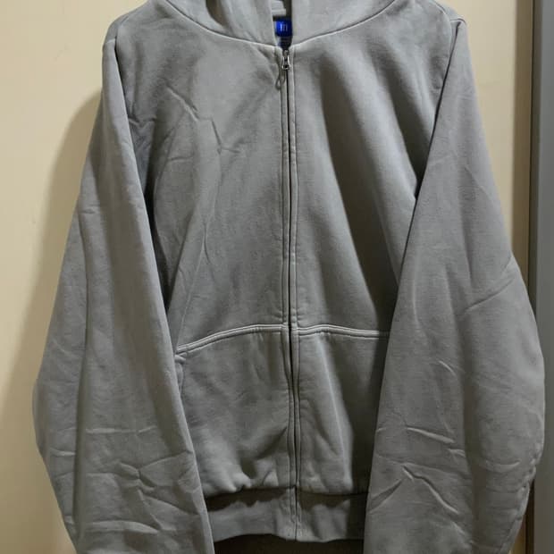 Yeezy YZY Zip-Up Hoodie Grey L