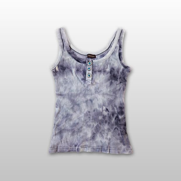 pliocene 바이올렛 워싱 슬리브리스 탑