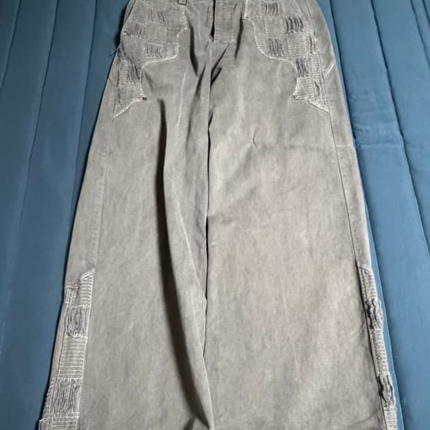 폴리테루 웨스턴 보로팬츠 그레이 3