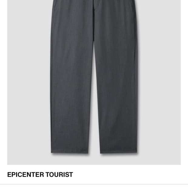 에피센터 투어리스트 rim trouser [L]