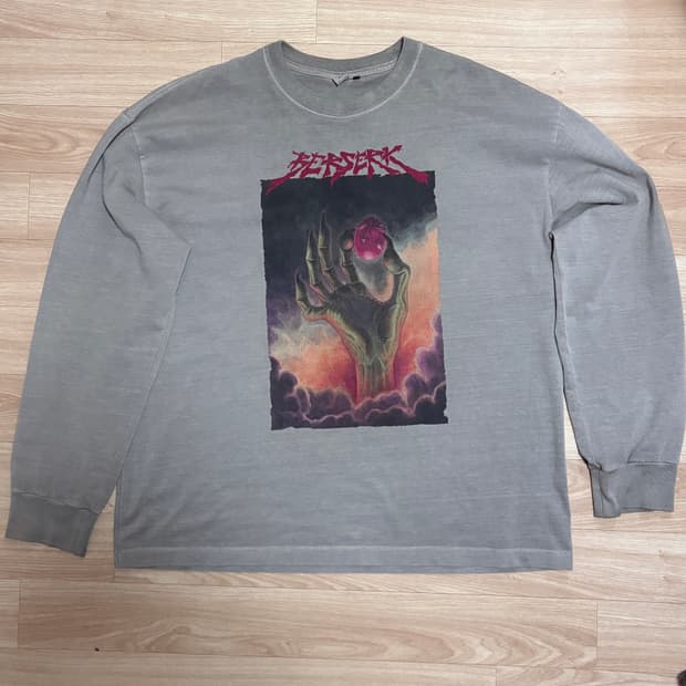 폴리테루 베르세르크 롱슬리브 001 베리흐트 그레이