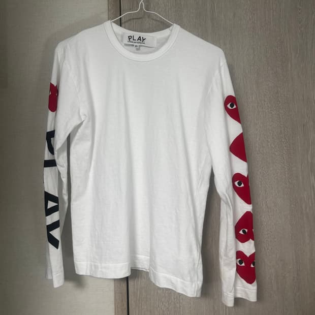 꼼데가르송 롱슬리브 판매