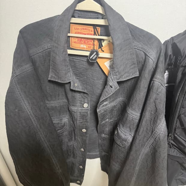 스투시X리바이스 트러커자켓