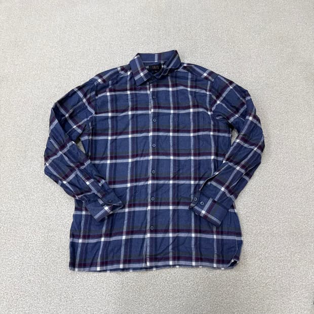 100 닥스 체크 긴팔 셔츠 0225T1