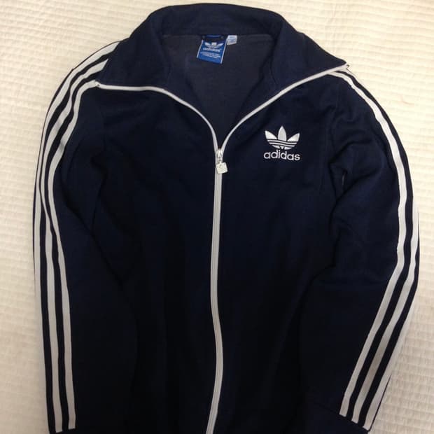 빈티지 아디다스 유로파 네이비 져지 85