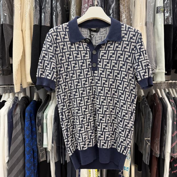 [리오브전포점] 펜디 FF 카라 반팔