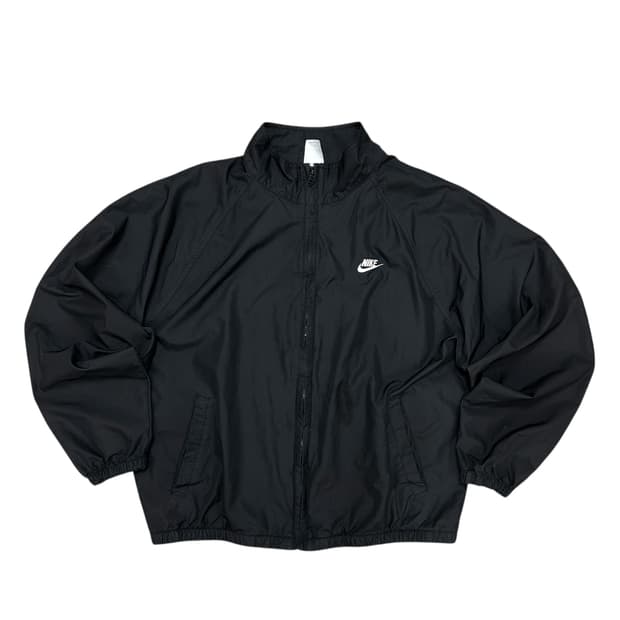 나이키 솔로스우시 블랙 바람막이(XL)