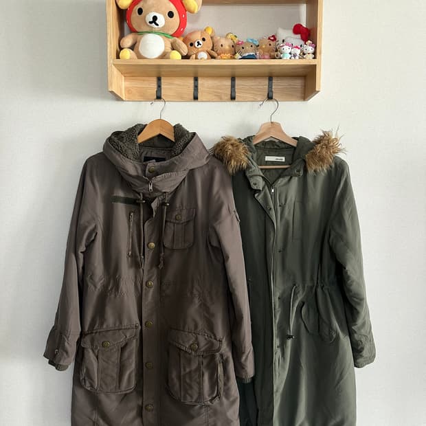 jpn 하구미 스즈코 히피 괴짜 y2k 그런지 디테일 야상자켓