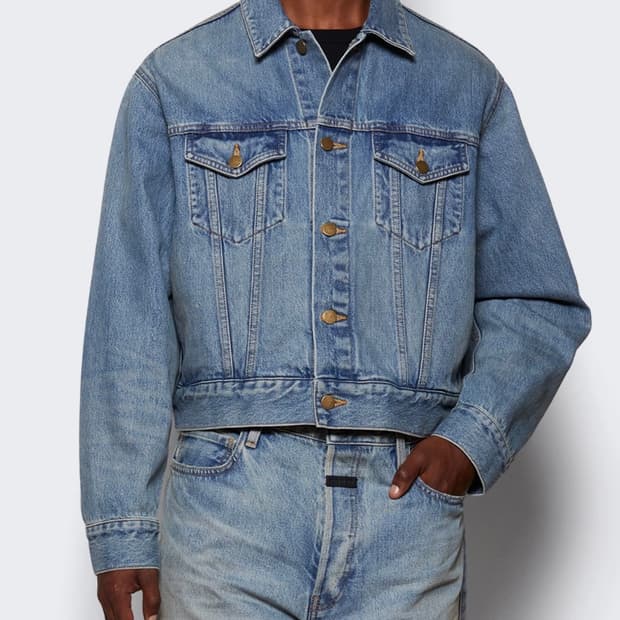 피어오브갓 시빌컬렉션 데님 트럭커 자켓 라이트 인디고