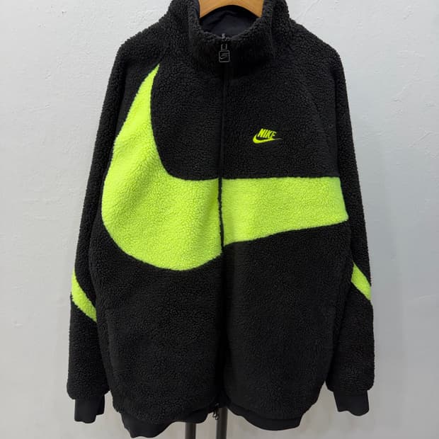 정품) 나이키 남성 리버시블 양면 뽀글이 플리스 L