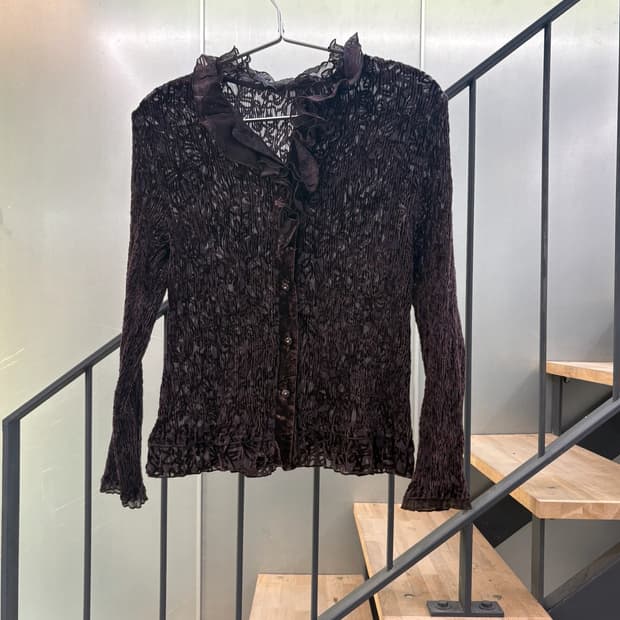 빈티지 고딕 블라우스