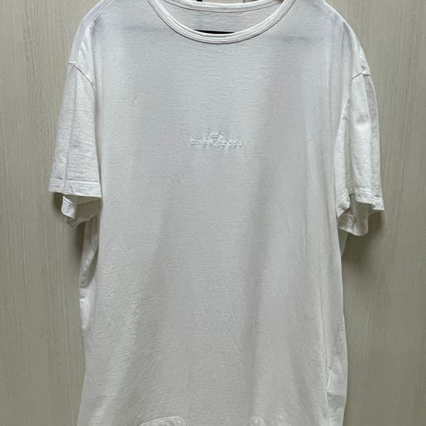 Maison Margiela 메종 마르지엘라 코튼 반팔티 화이트 M사이즈