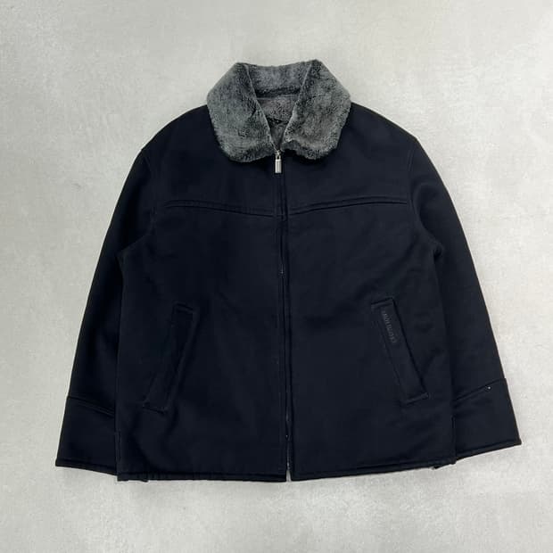 런던포그 스웨이드 무스탕 s08893