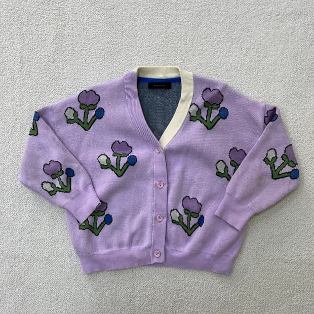 130 로아앤제인 키즈 긴팔 가디건 0316M