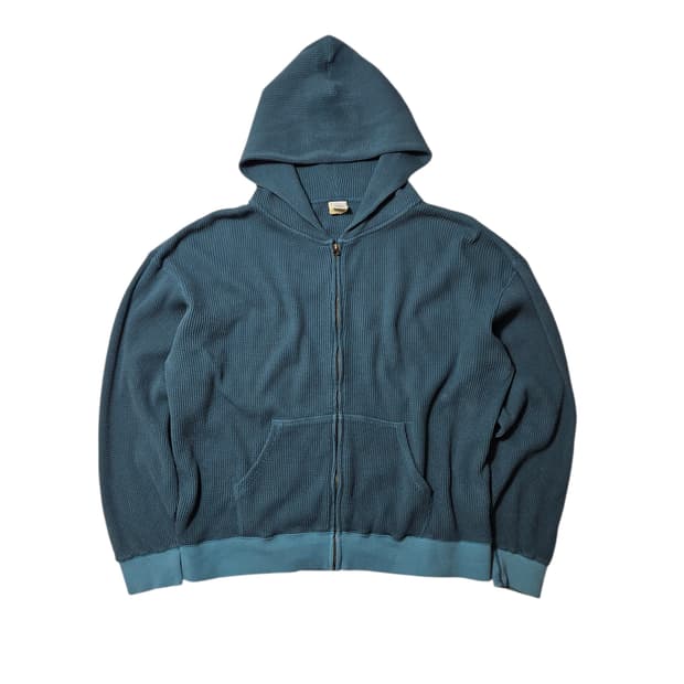 카키스 와플 후드집업 집후디 4 Khakis Teal