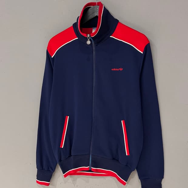 80s 아디다스 독일제 트랙탑 자켓 