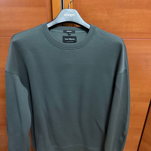 알레그리 럭스웜 맨투맨 M