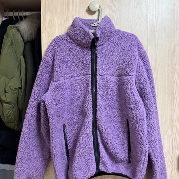 스투시 딥파일 플리스