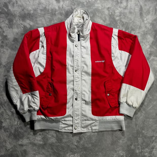아디다스 올드스쿨 빈티지 바람막이 점퍼