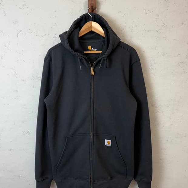 칼하트 오리지날핏 후드집업 블랙