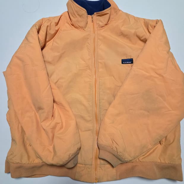 엘엘빈 웜업자켓 옐로우 실사이즈110 이종원