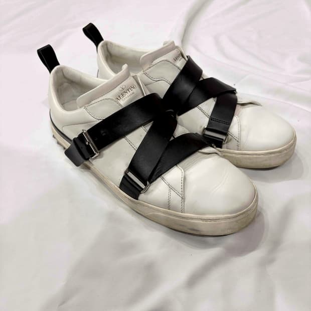 Valentino 벨크로 스니커즈