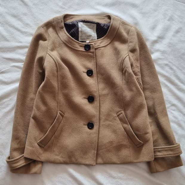 빈티지 모리걸 하구미 갸루 코트