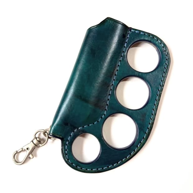 레더 너클 라이터 케이스