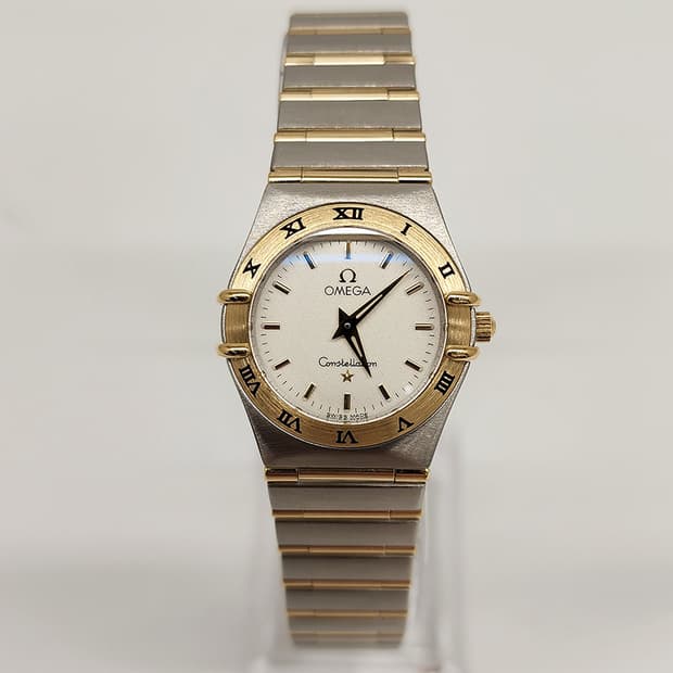 오메가 1272.30 컨스텔레이션 쿼츠 풀콤비바 25mm