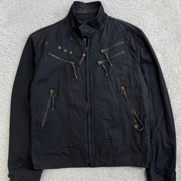 디젤 빈티지 워시드 라이더 자켓/#3370