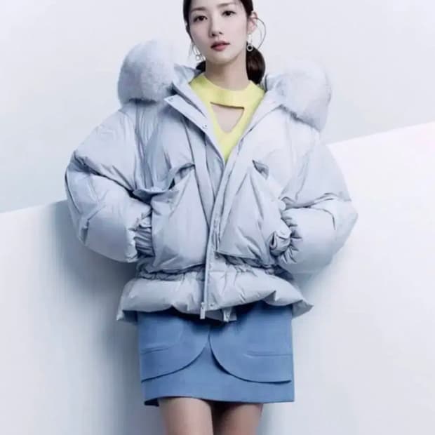 그냥 새옷상태 에고이스트 사가퍼 숏패딩 블랙 55(66가능)