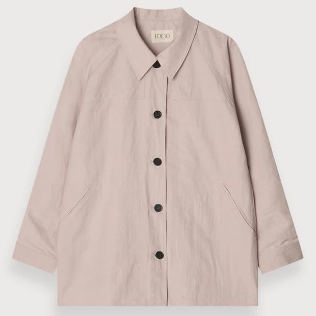 포에토 Granger half coat 하프 코트 페일 핑크