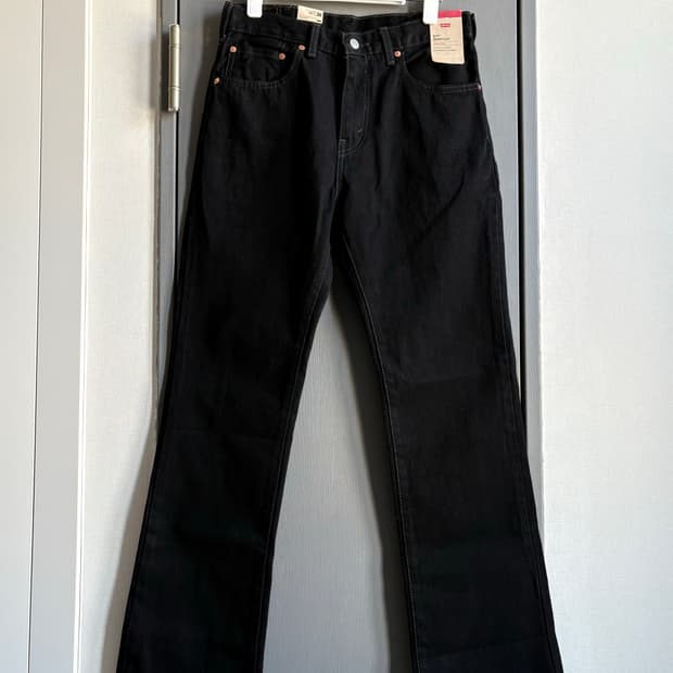 (31x32) 리바이스 517 블랙 흑청 블랙진 *새제품