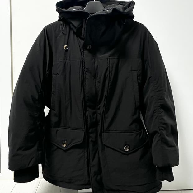 한섬 시스템 여성 구스 패딩 점퍼