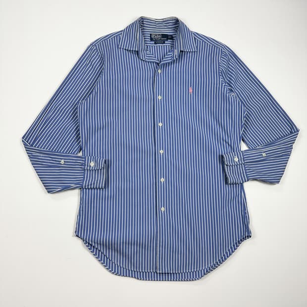 폴로 랄프로렌 클래식핏 스트라이프 셔츠 S