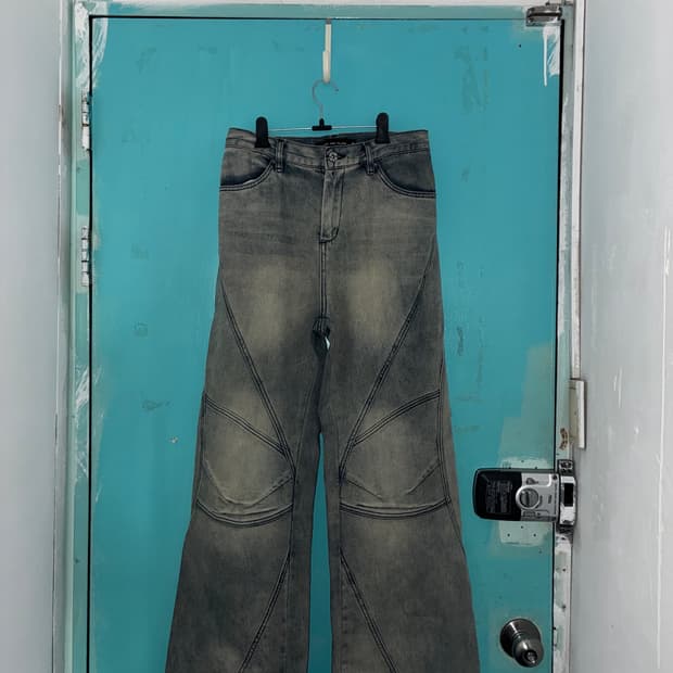 블라인드 노플랜 데님