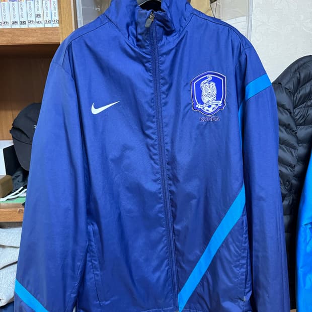 L 나이키 국대 지급용 우븐자켓