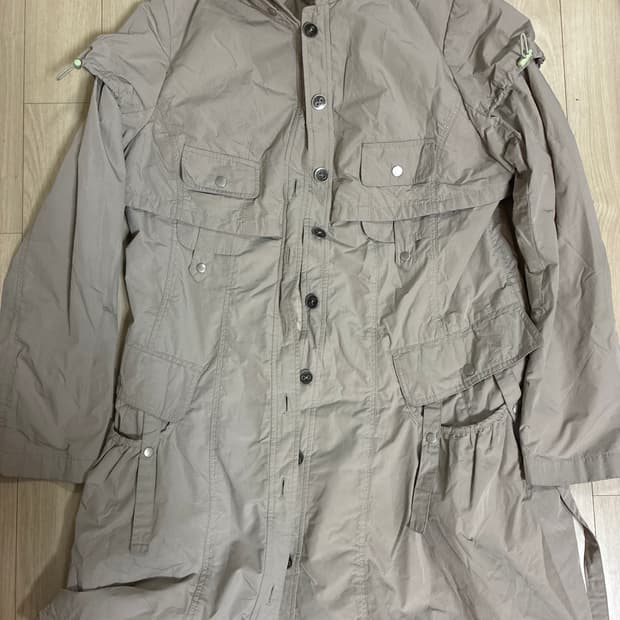 빈티지 야상 자켓 원피스 