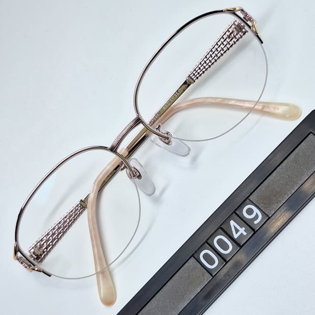 올드 셀린느 CL-6521 반무테 안경테 명품 일본 수입 하이엔드 고급 