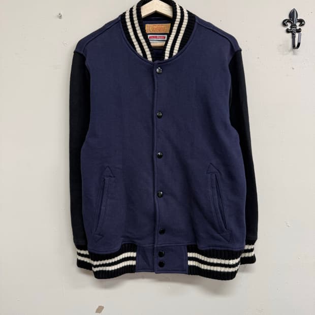 Beams X healthknit 스웨트 자켓 