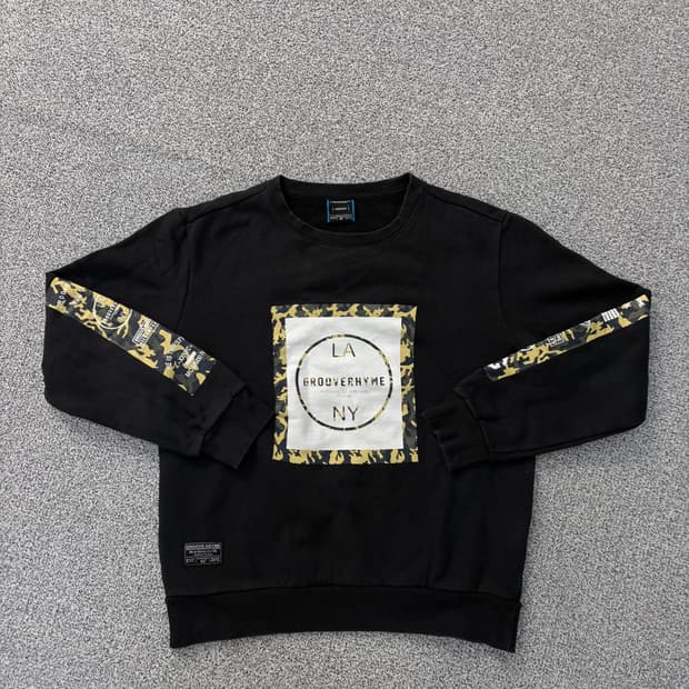 M 그루브라임 기모 후드티 긴팔 티셔츠 0305J