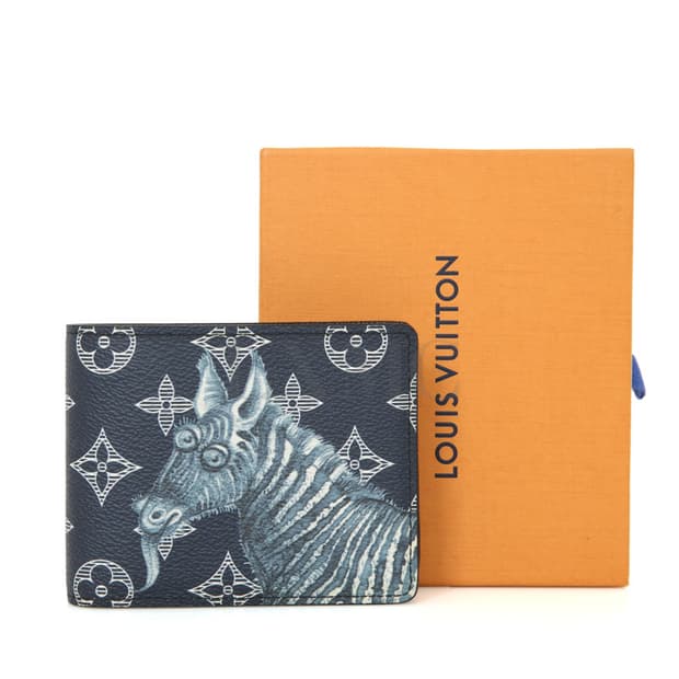 루이비통 사반 모노그램 채프먼 멀티플 지갑 한정판 M66601
