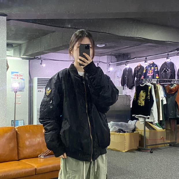 캡틴 위빅 나일론 항공 점퍼 B2320