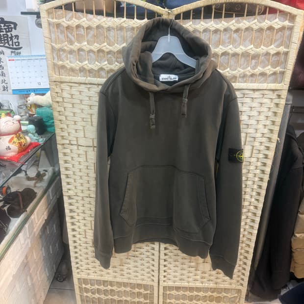 95 정품 스톤아일랜드 기모 후드티 팝니다