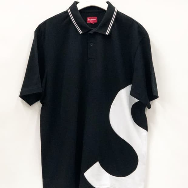 [L] 슈프림 S로고 폴로 티셔츠 Supreme S logo polo t